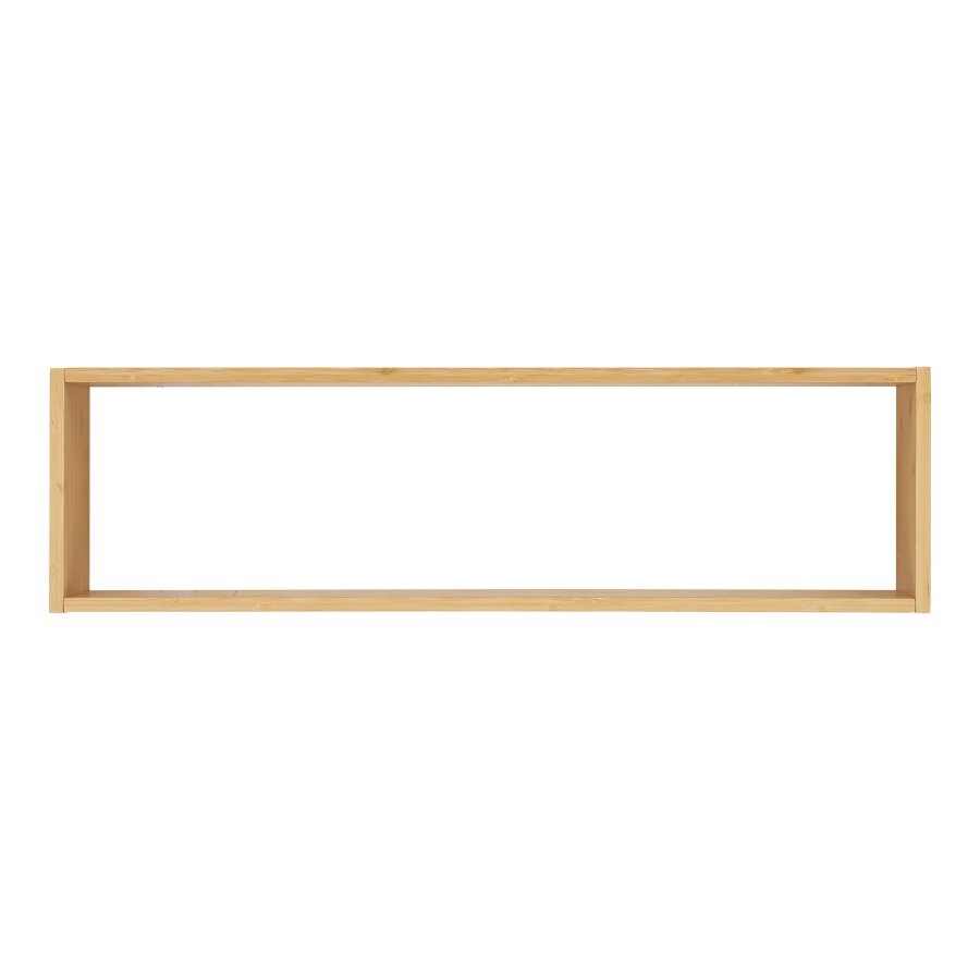 HOUSE NORDIC Ember vegghylle, rektangulr - naturlig bambus (70x15x19,5)