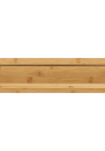 HOUSE NORDIC Ember vegghylle, rektangulr - naturlig bambus og metall (45x10x12)