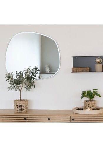 HOUSE NORDIC Liten vegghylle, rektangulr - svart stl (40x18x18)