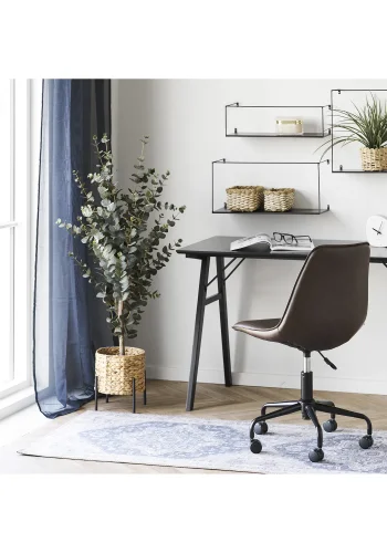 HOUSE NORDIC Ulmo vegghylle - Vegghylle, stl, svart<br>sett med 3