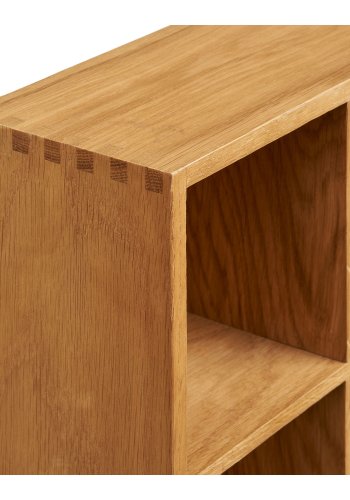 HOUSE NORDIC Soria v&auml;gghylla, rektangul&auml;r - naturlig ekfaner och ek (51x39)