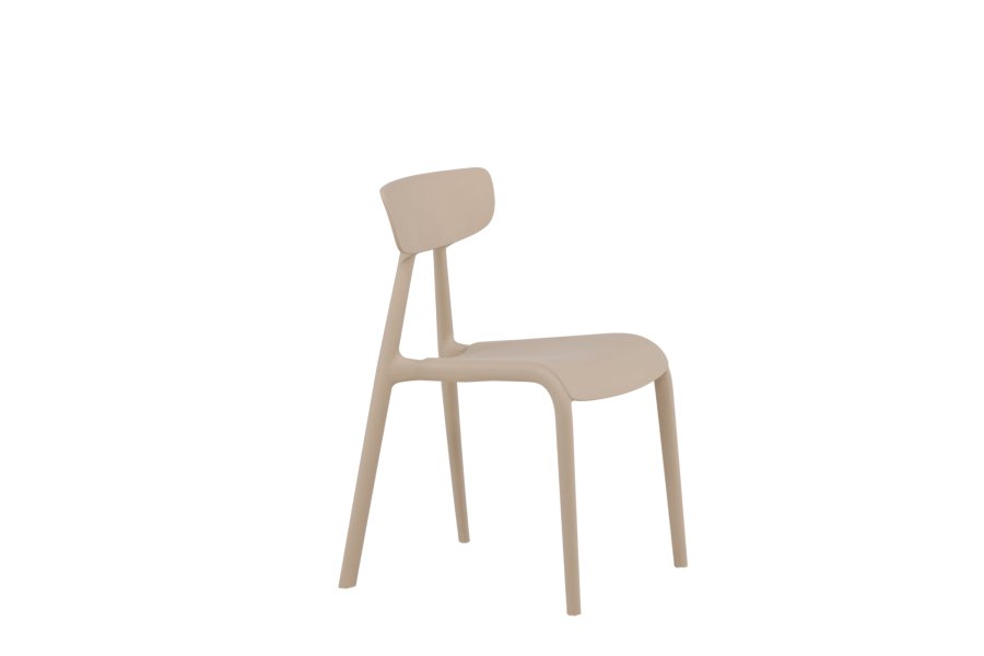 VENTURE DESIGN Ursholmen spisestuestol - beige polypropylen