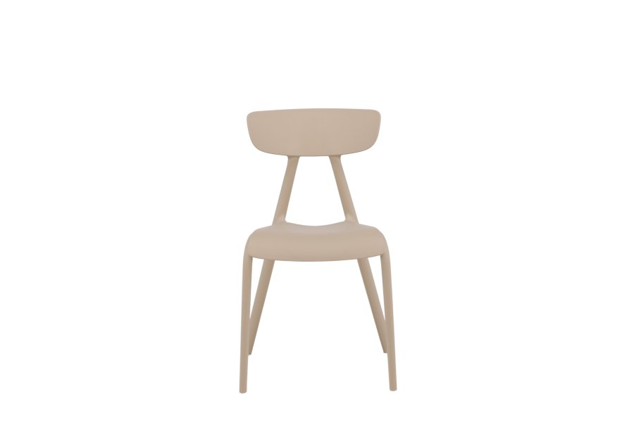 VENTURE DESIGN Ursholmen spisestuestol - beige polypropylen