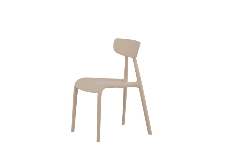 VENTURE DESIGN Ursholmen spisestuestol - beige polypropylen