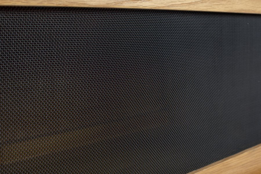 ZUIVER Hardfr skjenk, m. 2 mesh skyvedrer - naturfiner og jern