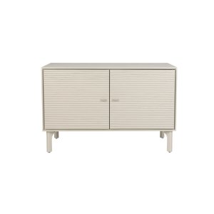 ZUIVER Morning sknk, m. 2 lger og 2 hylder - gr rattan/MDF/akacietr