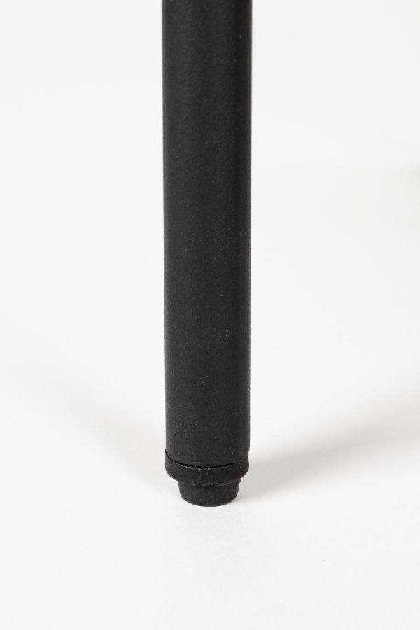 WHITE LABEL LIVING Stripes lavt TV-bord, m. 1 dr og 2 hyller - brun MDF og jern (120x40)