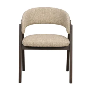 ROWICO Barnaby f�t�lj m�rkbeige/brun