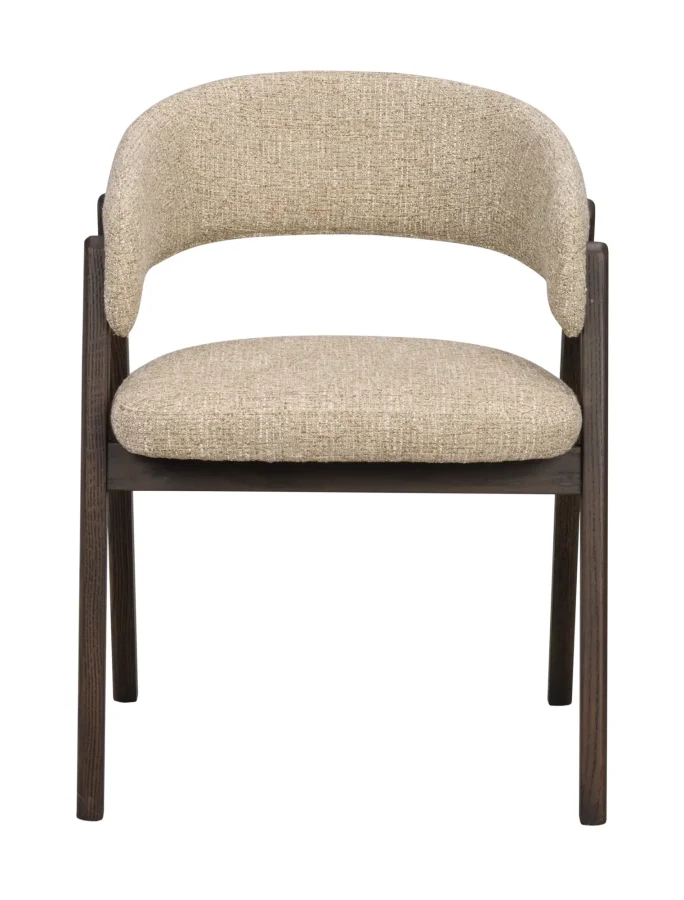 ROWICO Barnaby f�t�lj m�rkbeige/brun