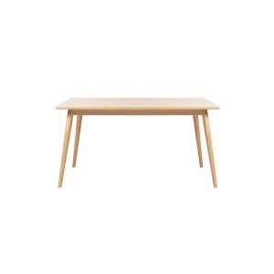 Barrali spisebord, m. udtrk - natur egefinér og egetr (90x150)