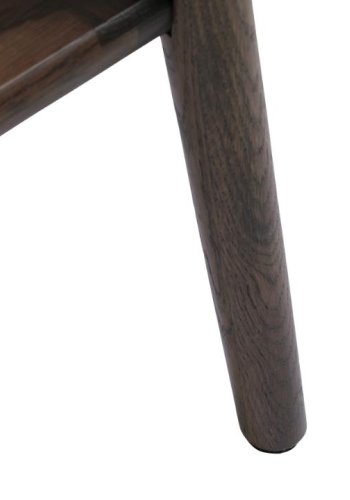 Barrali soffbord, med 1 hylla - rotting och r�kf�rgad ekfan�r/ek (60x120)