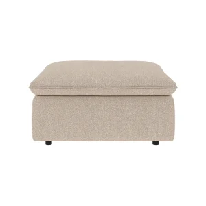 ROWICO Rawlins fotskammel lys beige stoff Sandra #903 (c2)