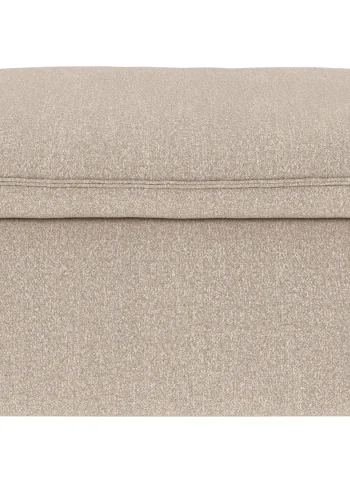 ROWICO Rawlins fotskammel lys beige stoff Sandra #903 (c2)