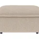 ROWICO Rawlins fotskammel lys beige stoff Sandra #903 (c2)