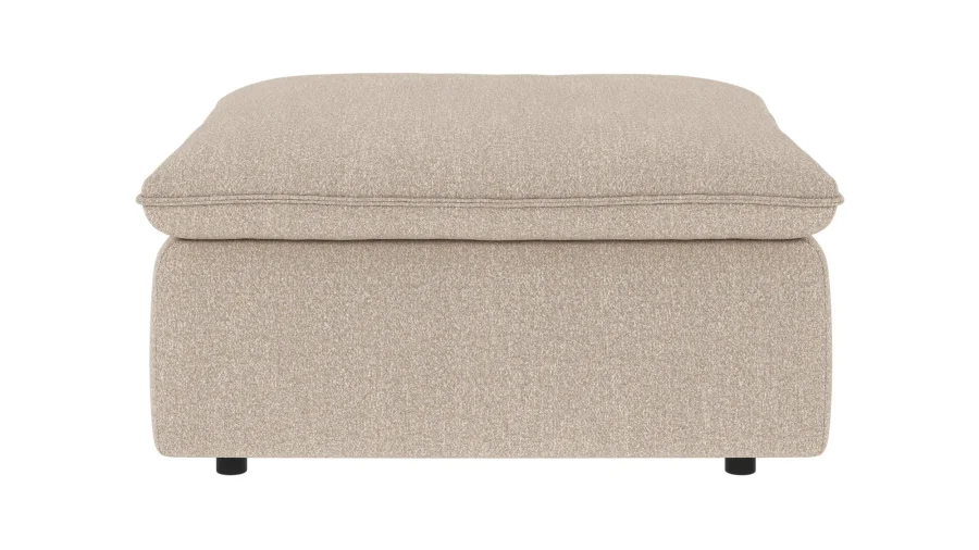 ROWICO Rawlins fotskammel lys beige stoff Sandra #903 (c2)