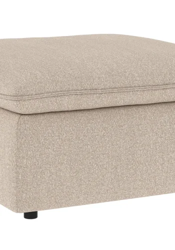 ROWICO Rawlins fotskammel lys beige stoff Sandra #903 (c2)
