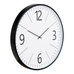 HOUSE NORDIC Biel v�gur, rund - hvid og sort, glas og plastik (�51) - HOUSE NORDIC 