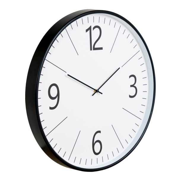 HOUSE NORDIC Biel v�gur, rund - hvid og sort, glas og plastik (�51) - HOUSE NORDIC 