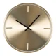HOUSE NORDIC Istanbul veggklokke, rund - gull aluminium (30)