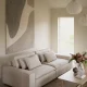 ROWICO Rawlins soffa 3-sits Maxi ljusbeige tyg Sandra #903 (c2)