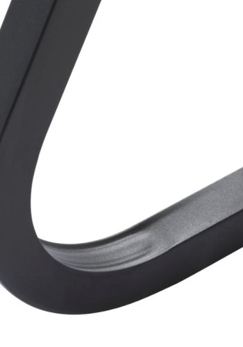 Cesura Esstisch, rund – Melamin aus natürlicher Eiche und schwarzes Metall (120)