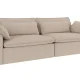 ROWICO Rawlins soffa 3-sits Maxi ljusbeige tyg Sandra #903 (c2)