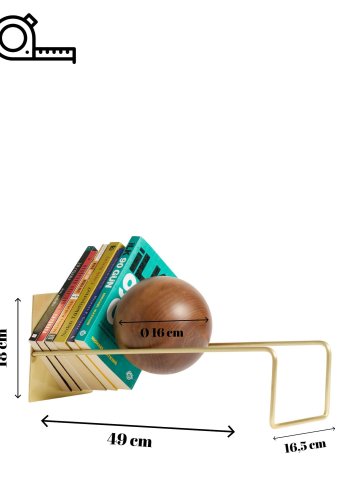 NORDV&Auml;RK Toke - Antik guldbokst&ouml;d