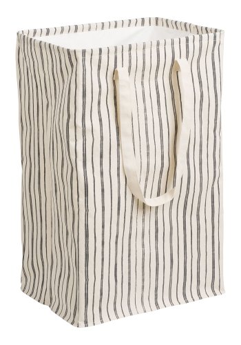 HOUSE NORDIC�Argos vasket�jskurv, m. hank - beige/sort polyester/bomuld