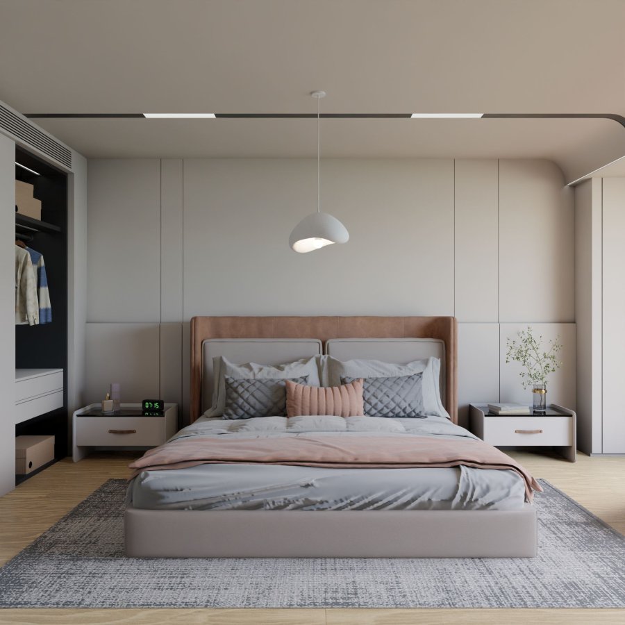 LUMI Wabi Sabi Quiet Current - hvid lysekrone