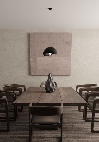 LUMI Wabi Sabi Quiet Current - sort lysekrone