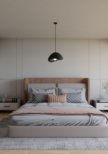 LUMI Wabi Sabi Quiet Current - sort lysekrone