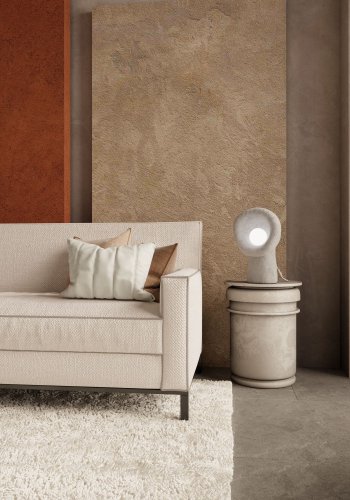 LUMI Wabi Sabi Echo - Betongr bordlampe