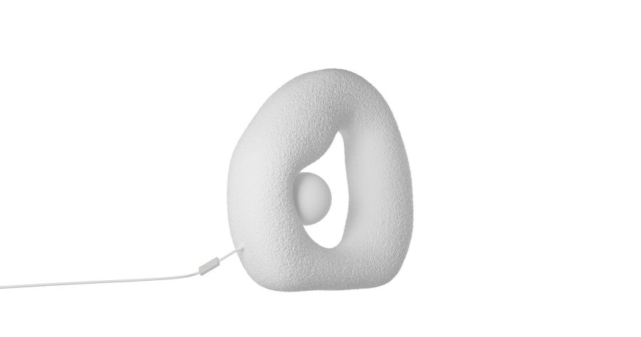 LUMI Wabi Sabi Pond - hvid bordlampe