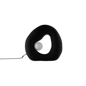 LUMI Wabi Sabi Pond bordlampe - sort polymerkomposit