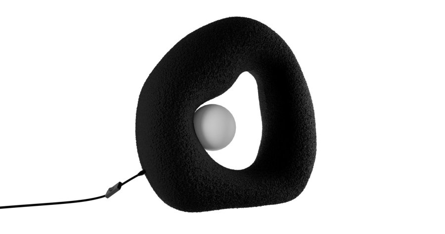 LUMI Wabi Sabi Pond - sort bordlampe