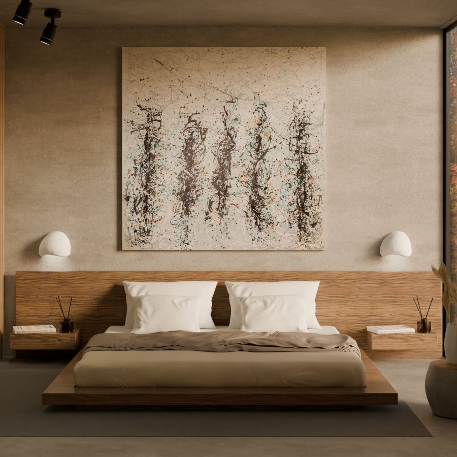 LUMI Wabi Sabi Arcus - hvidt vglampest (2 stk.)