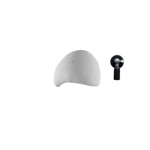 LUMI Wabi Sabi Arcus vglampe - hvid polymerkomposit (st af 2)