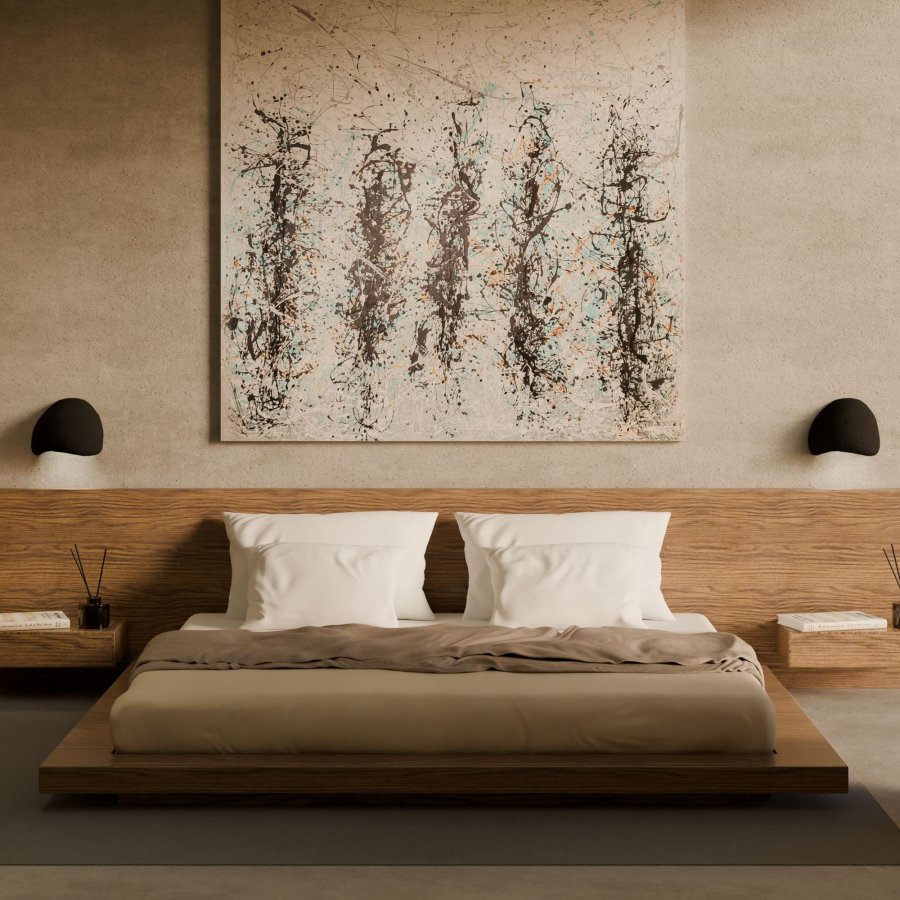 LUMI Wabi Sabi Arcus - sort vglampest (2 dele)