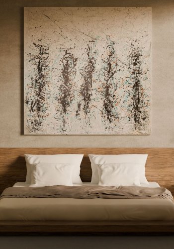 LUMI Wabi Sabi Arcus vglampe - betongr polymerkomposit (st af 2)