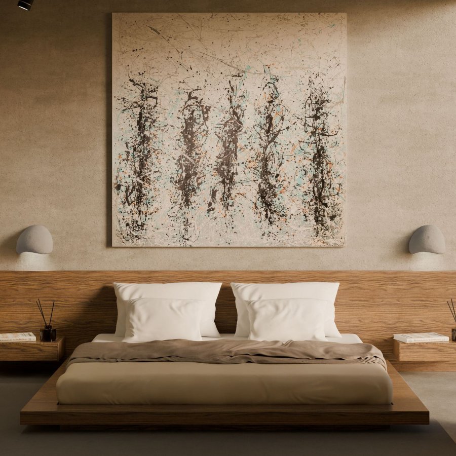 LUMI Wabi Sabi Arcus - Betongrt vglampest (2 stk.)