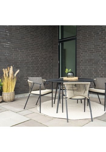 HOUSE NORDIC Pulo Basket - Kurv, kubu rotting, naturlig sett med 2