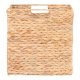HOUSE NORDIC Passo Basket - Kurv, sammenleggbar, vannhyasint, natur, 30x30x30 cm