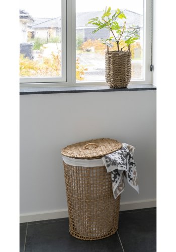 HOUSE NORDIC Skittentyskurv, papir, lysebrun/hvit, 42x56 cm