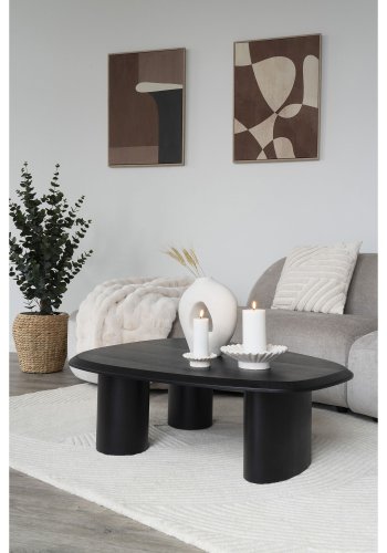 HOUSE NORDIC Denia-kurv, rund - naturlig vannhyasint (34,5x34,5)