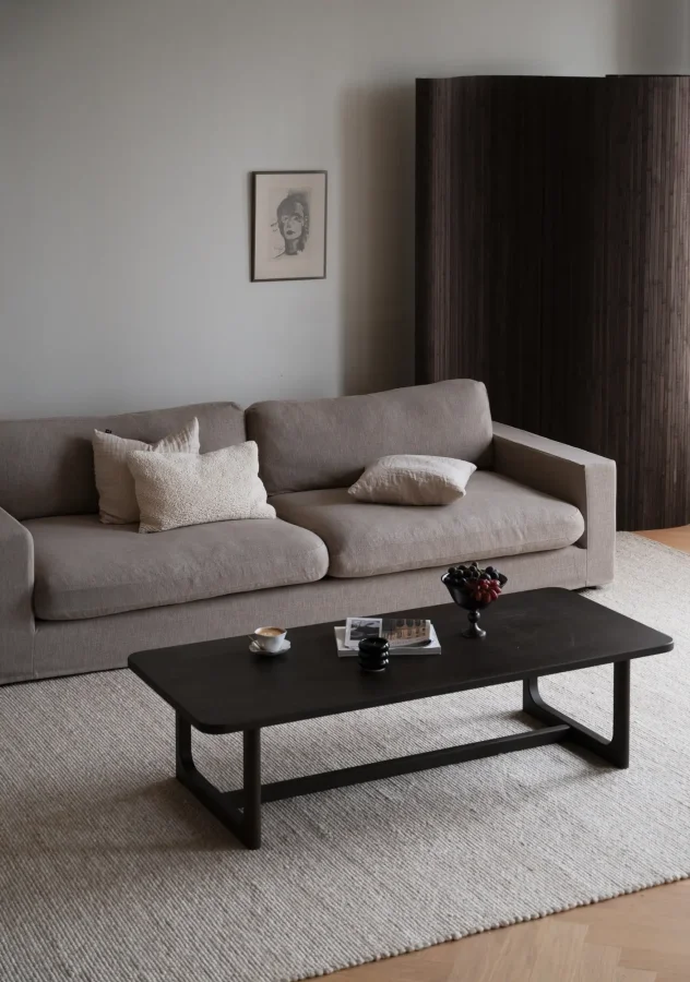 ROWICO Langdon soffa 4-sits nougattyg Casual #04