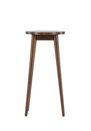 VIND KOLLEKSJON Mollösand barstol, m. fotsttte - mocca gummitre