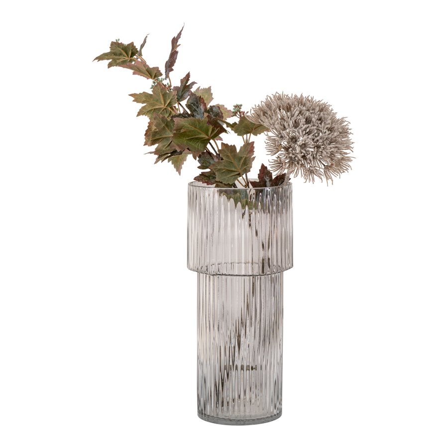 HOUSE NORDIC Vase - Vase, mundgeblasenes Glas, klar, �17,5x40 cm