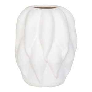 HOUSE NORDICVase, keramik, beige, 19,5x19,5x26 cm