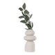 HOUSE NORDIC Vase - Vase, keramikk, beige, 14,5x26,5 cm