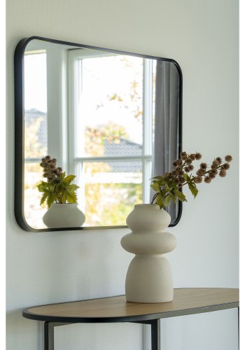 HOUSE NORDIC Vase - Vase, keramikk, beige, 14,5x26,5 cm